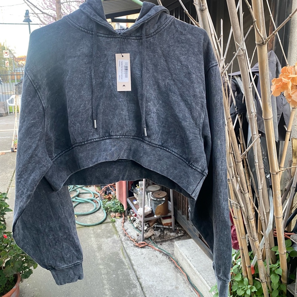 Crop sweatsuit from Nasty Gal